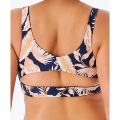 Costume da bagno Rip Curl Brassière Mirage Reco Crop Navy