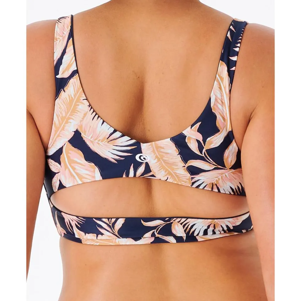 Costume da bagno Rip Curl Brassière Mirage Reco Crop Navy