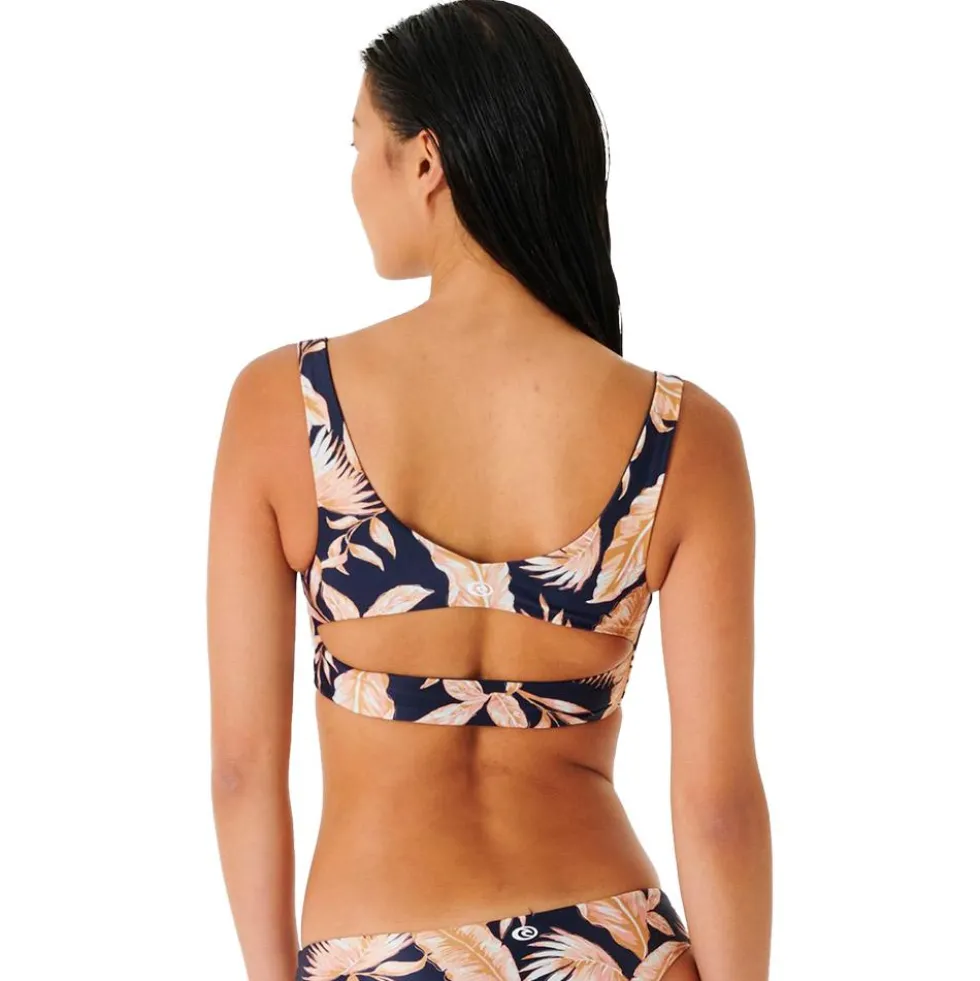 Costume da bagno Rip Curl Brassière Mirage Reco Crop Navy
