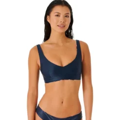 Costume da bagno Rip Curl Brassière Mirage Reco Crop Navy