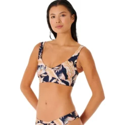 Costume da bagno Rip Curl Brassière Mirage Reco Crop Navy