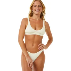 Costume da bagno Rip Curl Culotte Dreams Good Pant Off White