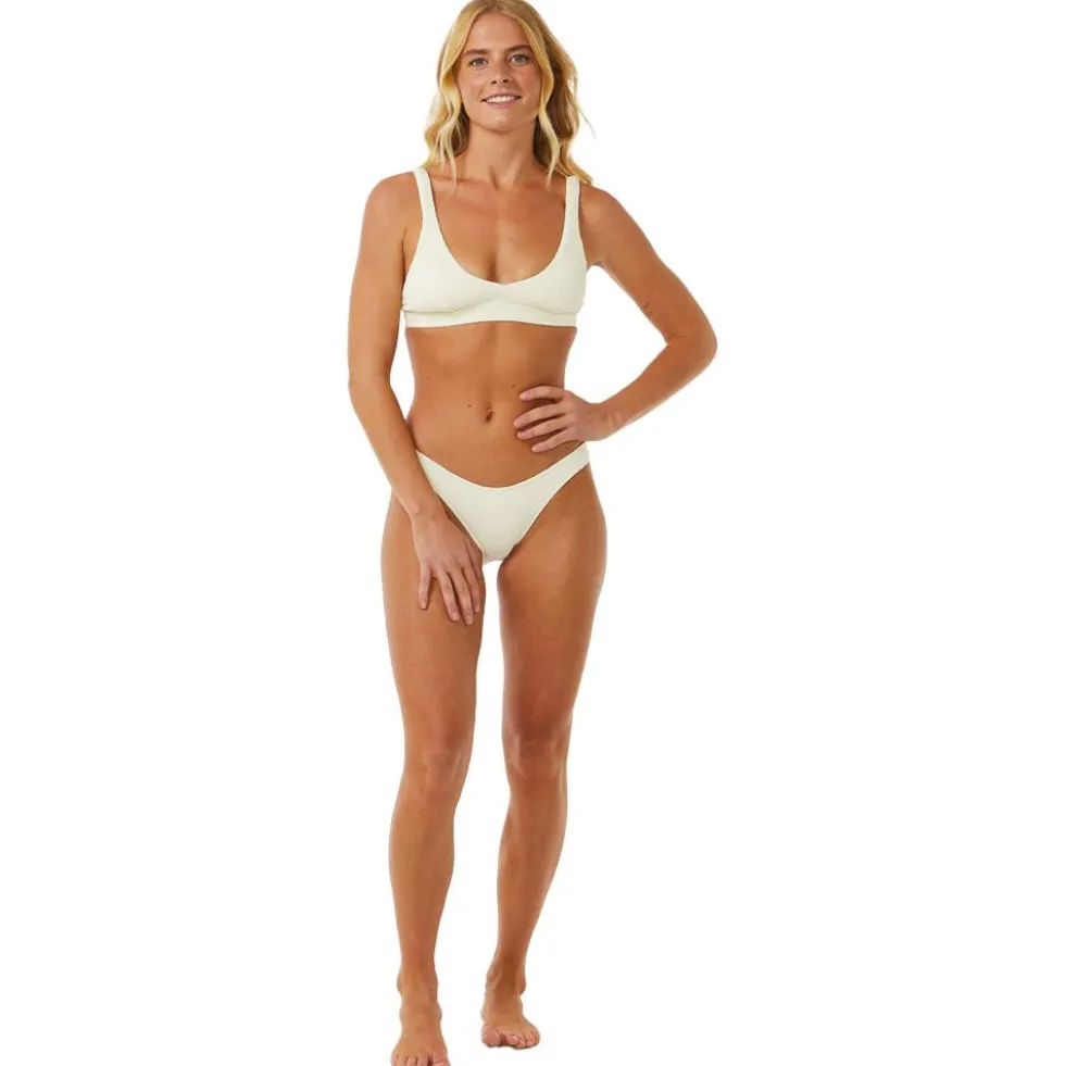 Costume da bagno Rip Curl Culotte Dreams Good Pant Off White