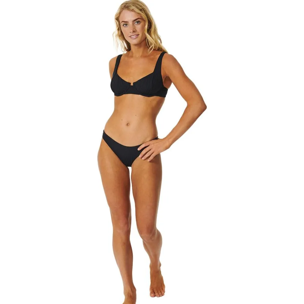 Costume da bagno Rip Curl Culotte Premium Surf Cheeky Black