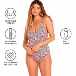 Costume da bagno Rip Curl Las Flores One Piece Full Multico