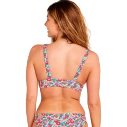 Costume da bagno Rip Curl Las Flores Revo Halter Bikini Top Multico