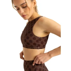 Costume da bagno Roxy Roxy Pro Wave - Bikini Top Chocolate Plum Polka