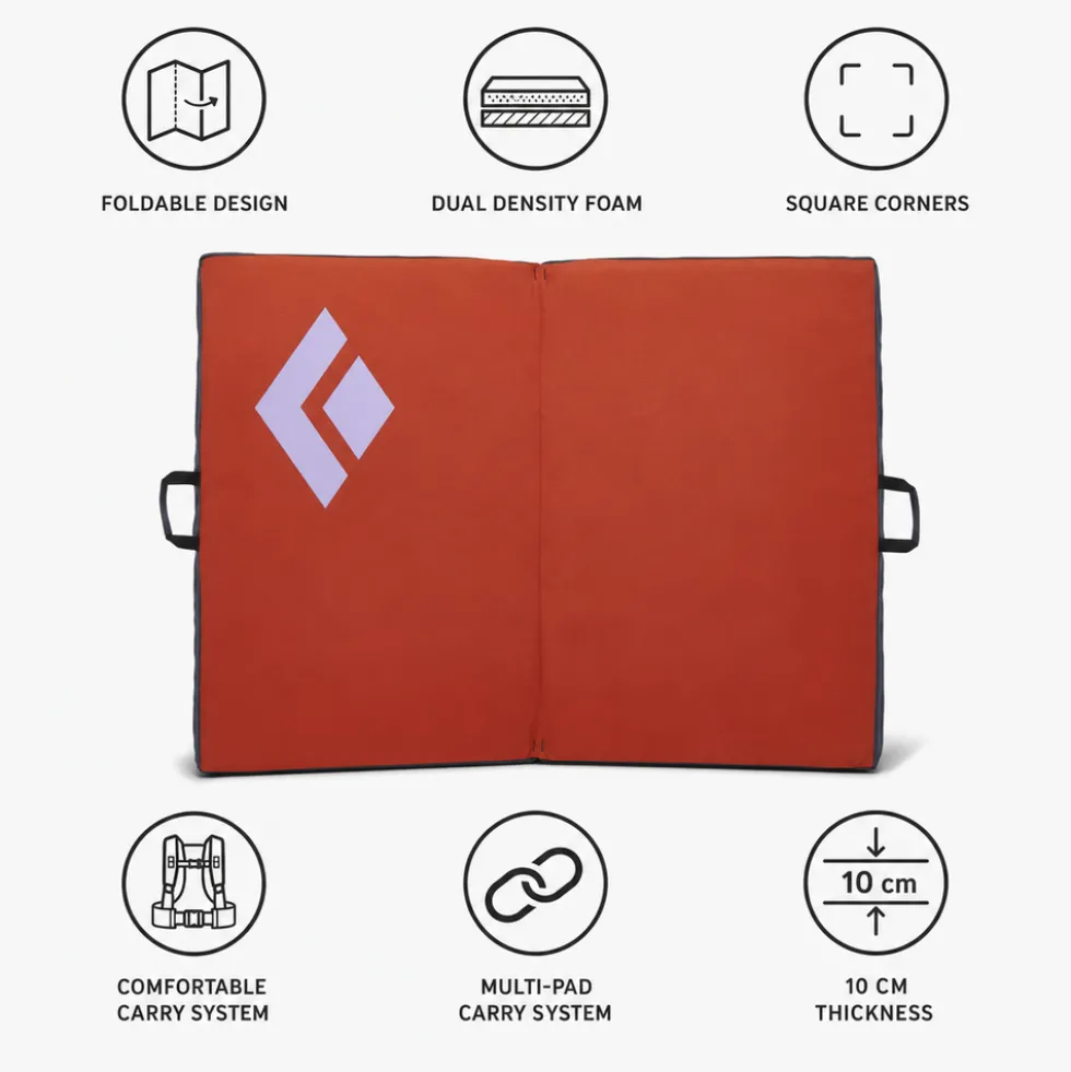Crash pad Black Diamond Circuit Rust Orange