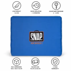 Crash pad Snap Air Shock 1 + Pompe Deep Water 2