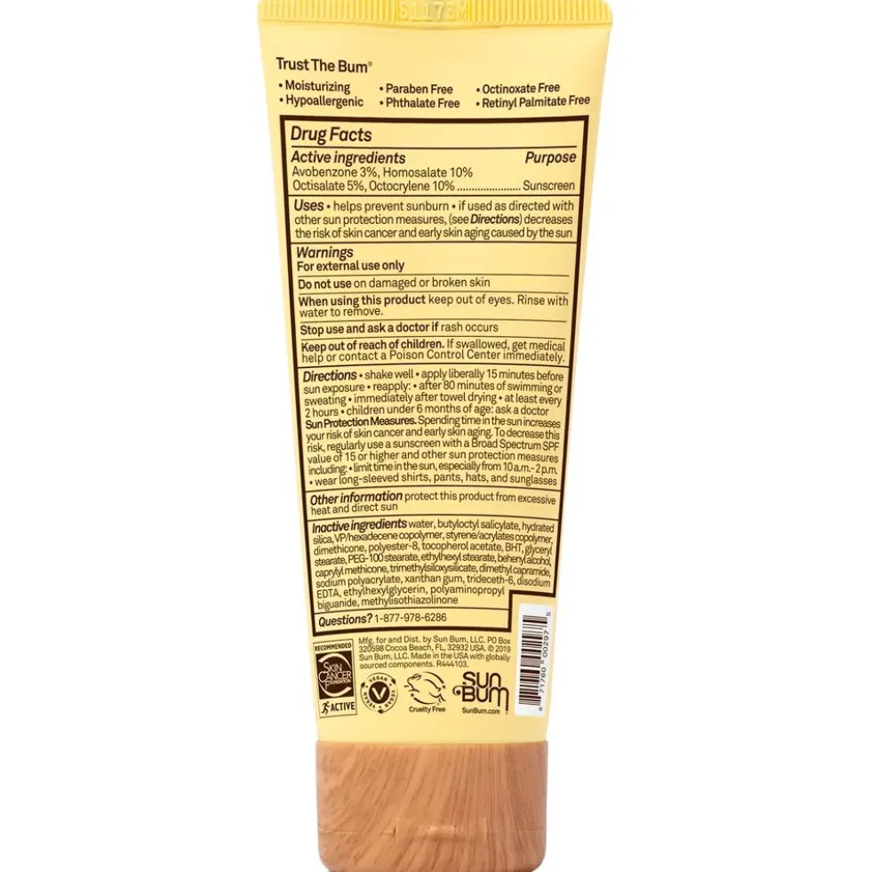 Crema solare Sun Bum Original SPF 50 Sunscreen Face Lotion