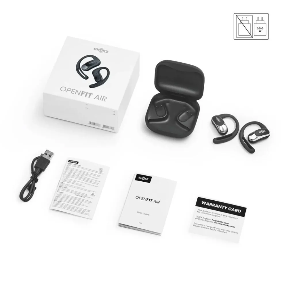 Cuffie Shokz OpenFit Air Blanc