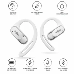 Cuffie Shokz OpenFit Air Blanc