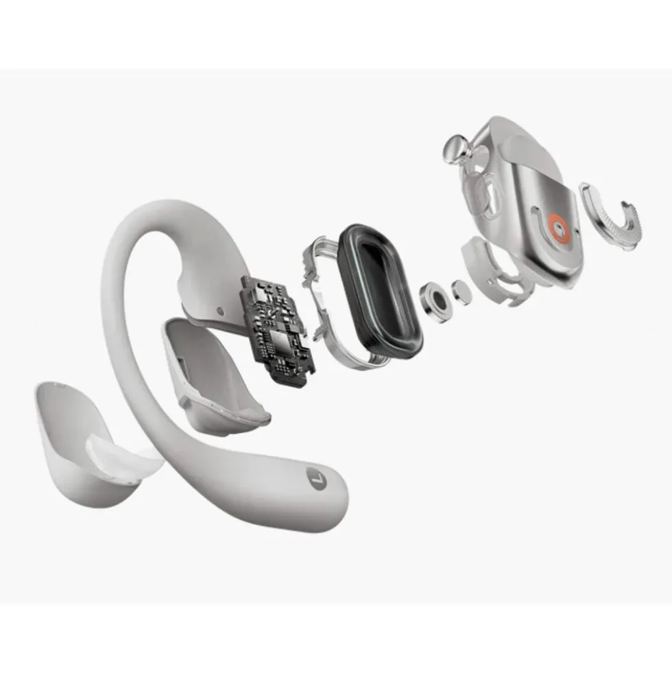 Cuffie Shokz OpenFit 2 Plus Gris