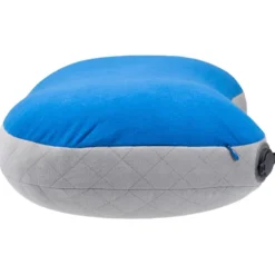 Cuscini Cocoon Air Core Down Travel Pillow True Blue Grey