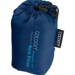 Cuscini Cocoon U-Shaped Neck Pillow Galaxy Blue Grey