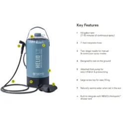 Doccia solare Nemo Helio Lx Blue Grey