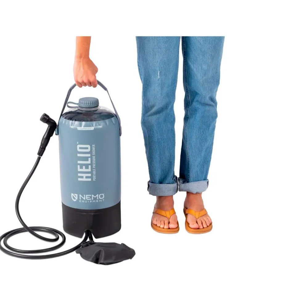Doccia solare Nemo Helio Pressure Shower Fortress Black