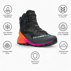 Doposci Merrell Mtl Thermo Rogue 4 Mid Gore-Tex Black Multi