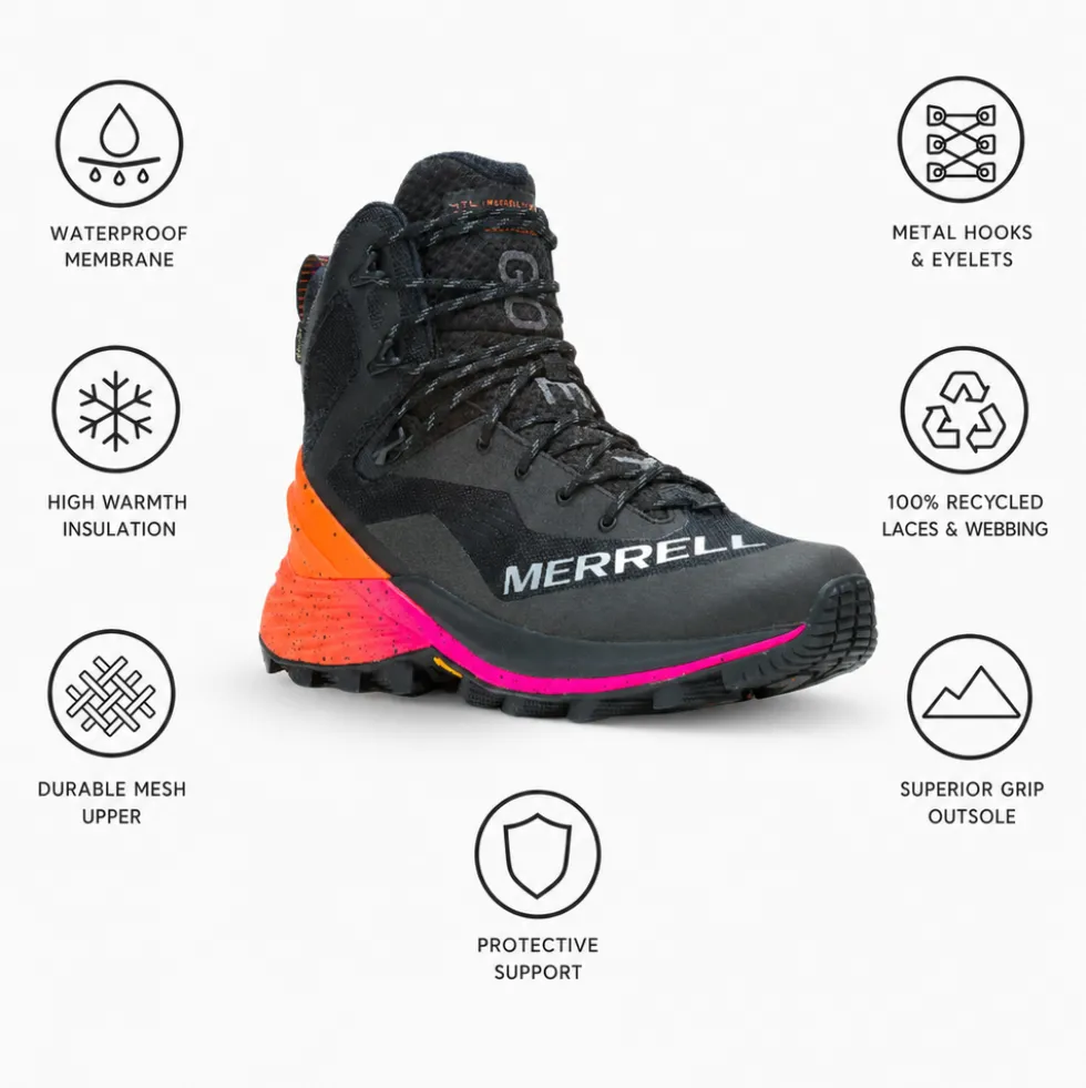 Doposci Merrell Mtl Thermo Rogue 4 Mid Gore-Tex Black Multi