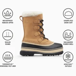 Doposci Sorel Caribou Wmn Buff