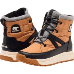 Doposci Sorel Whitney III Mid Wp Tawny Buff Black