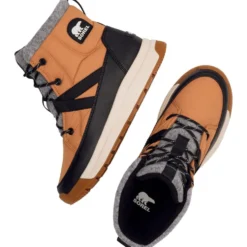 Doposci Sorel Whitney III Mid Wp Tawny Buff Black