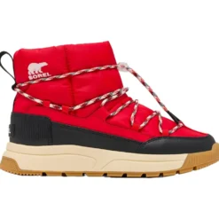 Doposci Sorel Whitney Iii Slip-On Wp Bright Red Black