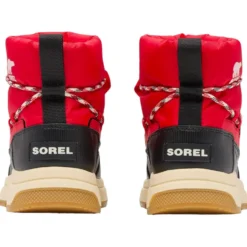 Doposci Sorel Whitney Iii Slip-On Wp Bright Red Black