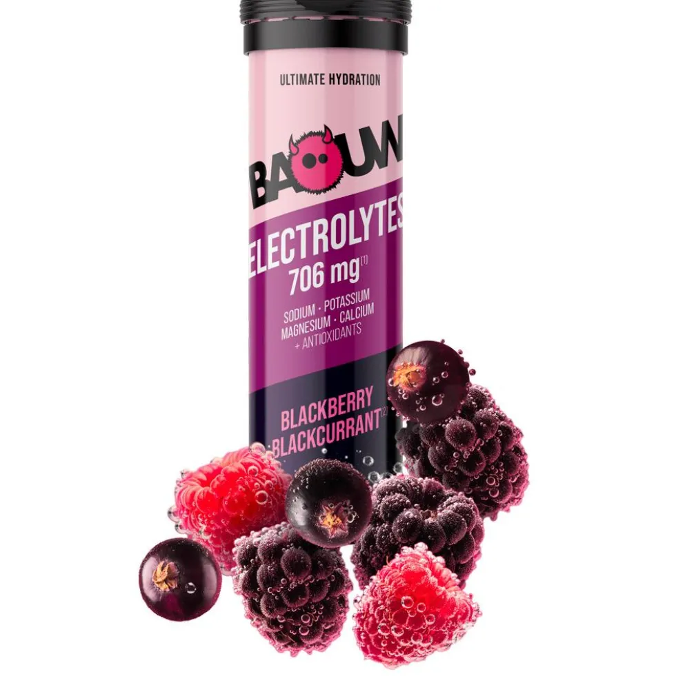Elettroliti Baouw Pastilles Electrolytes (x10) 50 g. Mûre Cassis