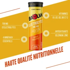 Elettroliti Baouw Pastilles Electrolytes (x10) 50 g. Mangue Ananas