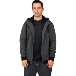 Felpa All-In Hoodie Plush Charcoal