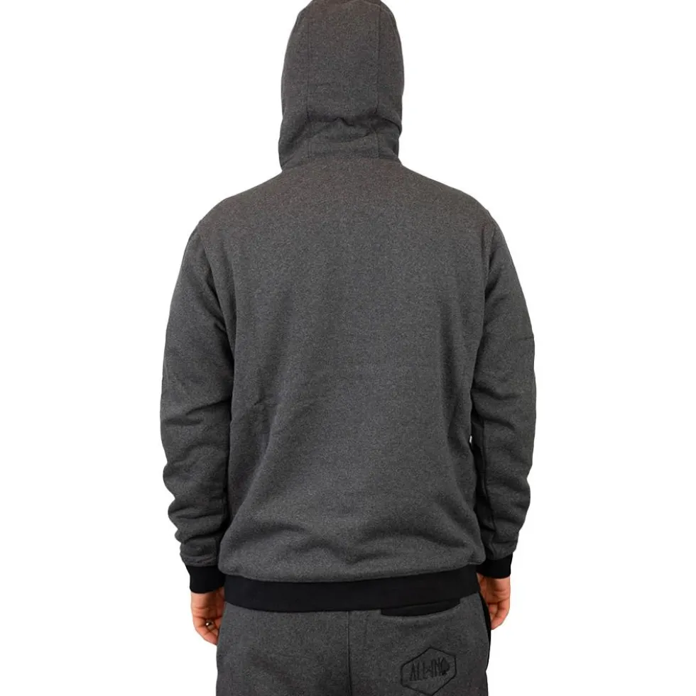 Felpa All-In Hoodie Plush Charcoal