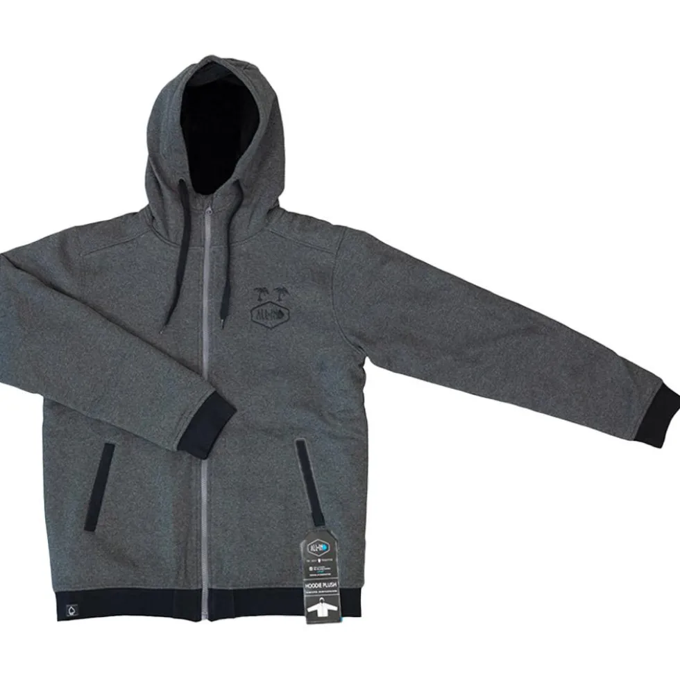 Felpa All-In Hoodie Plush Charcoal