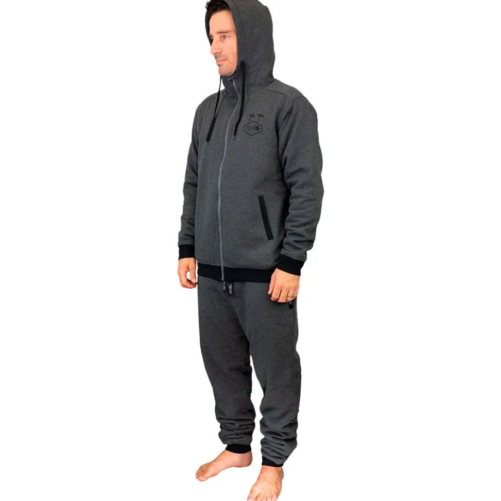Felpa All-In Hoodie Plush Charcoal