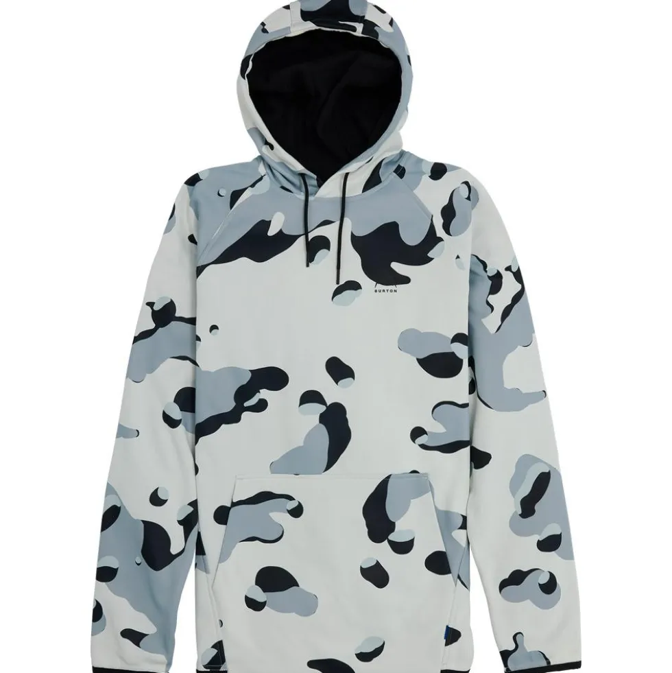 Felpa Burton Crown Weatherproof Fleece Stout White Cookie Camo