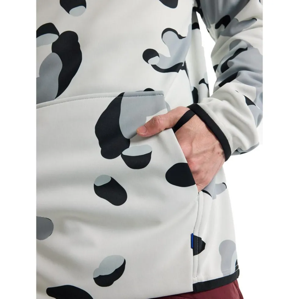 Felpa Burton Crown Weatherproof Fleece Stout White Cookie Camo