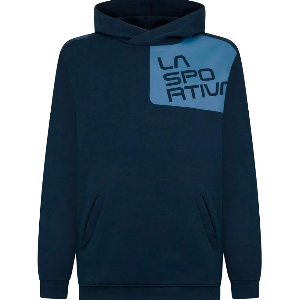 Felpa da arrampicata La Sportiva Stride Hoody Navy Blue Atlantic