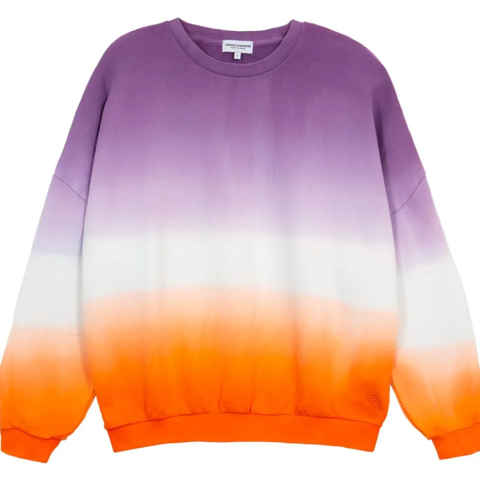 Felpa French Disorder Cameron Dip Dye Goyave
