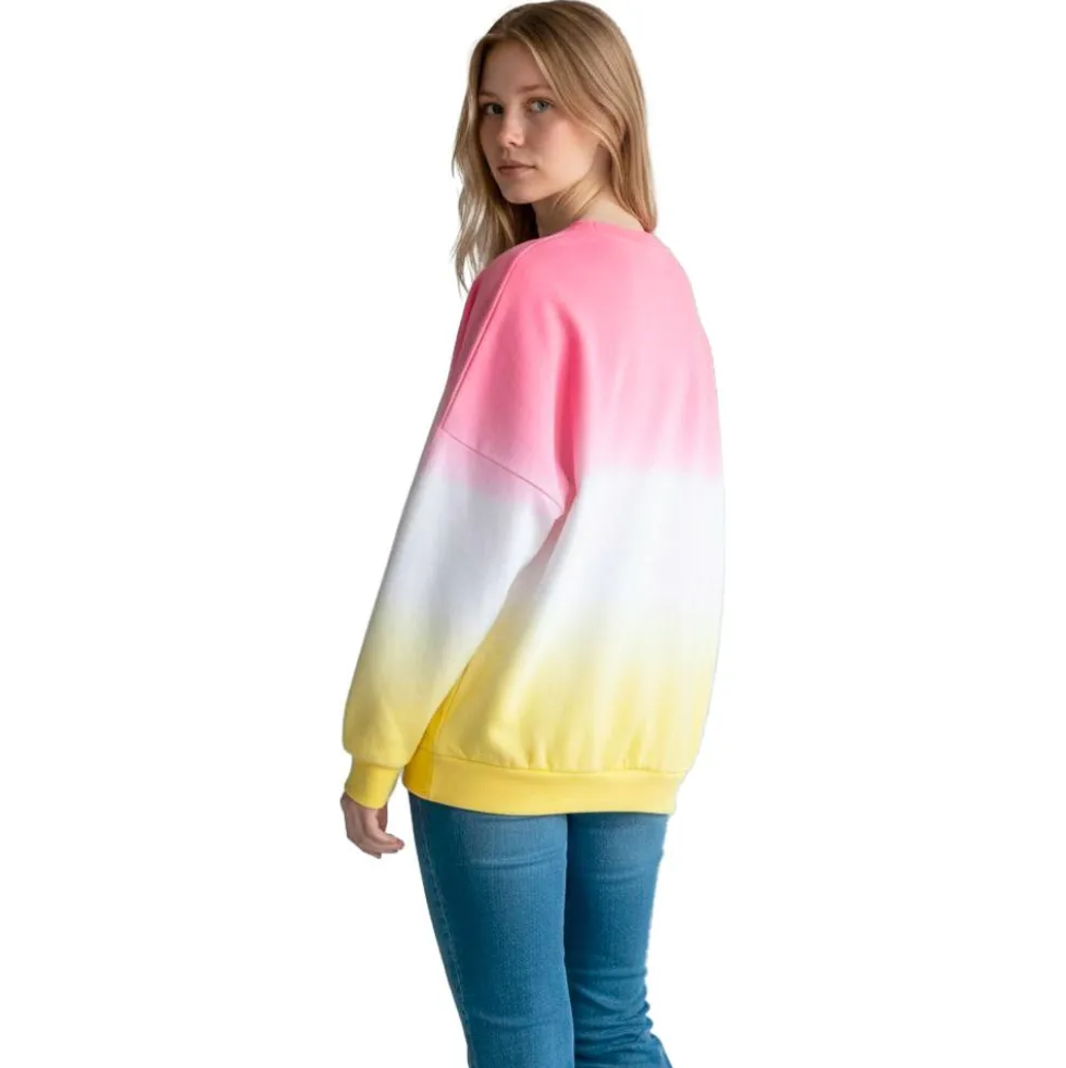 Felpa French Disorder Cameron Dip Dye Aspen Gold