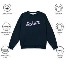 Felpa French Disorder Rosie Tricotin Bichette Navy