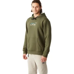 Felpa Picture Basement Camo Print Tobacco