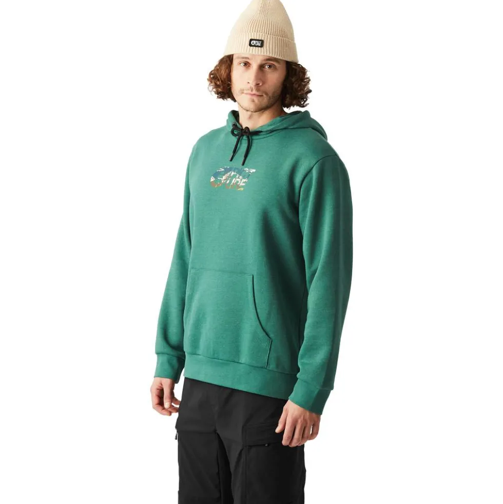 Felpa Picture Basement Camo Print Smoke Pine