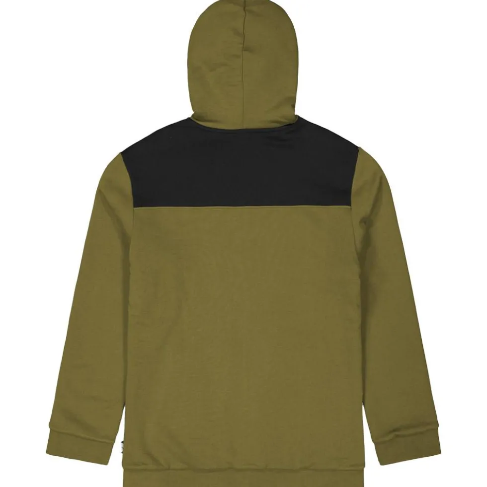 Felpa Picture Basement Plush Zip Hoodie Tobacco