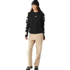 Felpa Picture Blayr Printed Crew Black Shadow