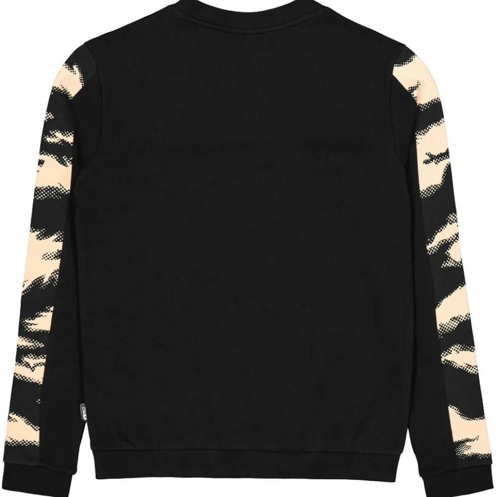 Felpa Picture Blayr Printed Crew Black Shadow
