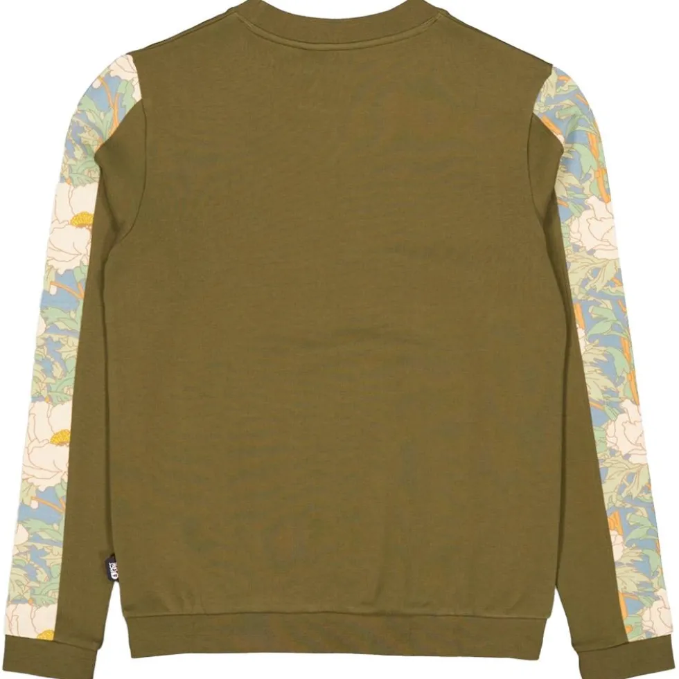 Felpa Picture Blayr Printed Crew Tobacco Timeless Flower