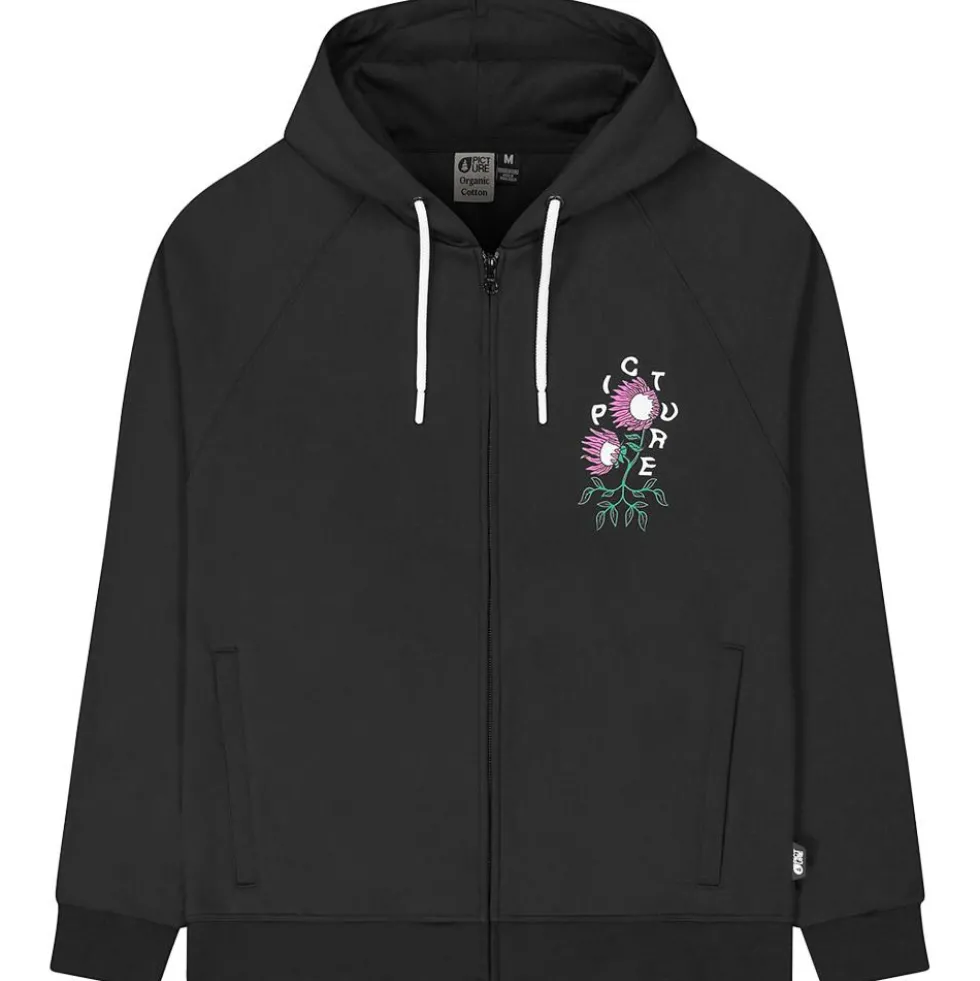 Felpa Picture Caryna Zip Black