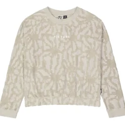 Felpa Picture Clady Crew Pure Cashemere Embossed