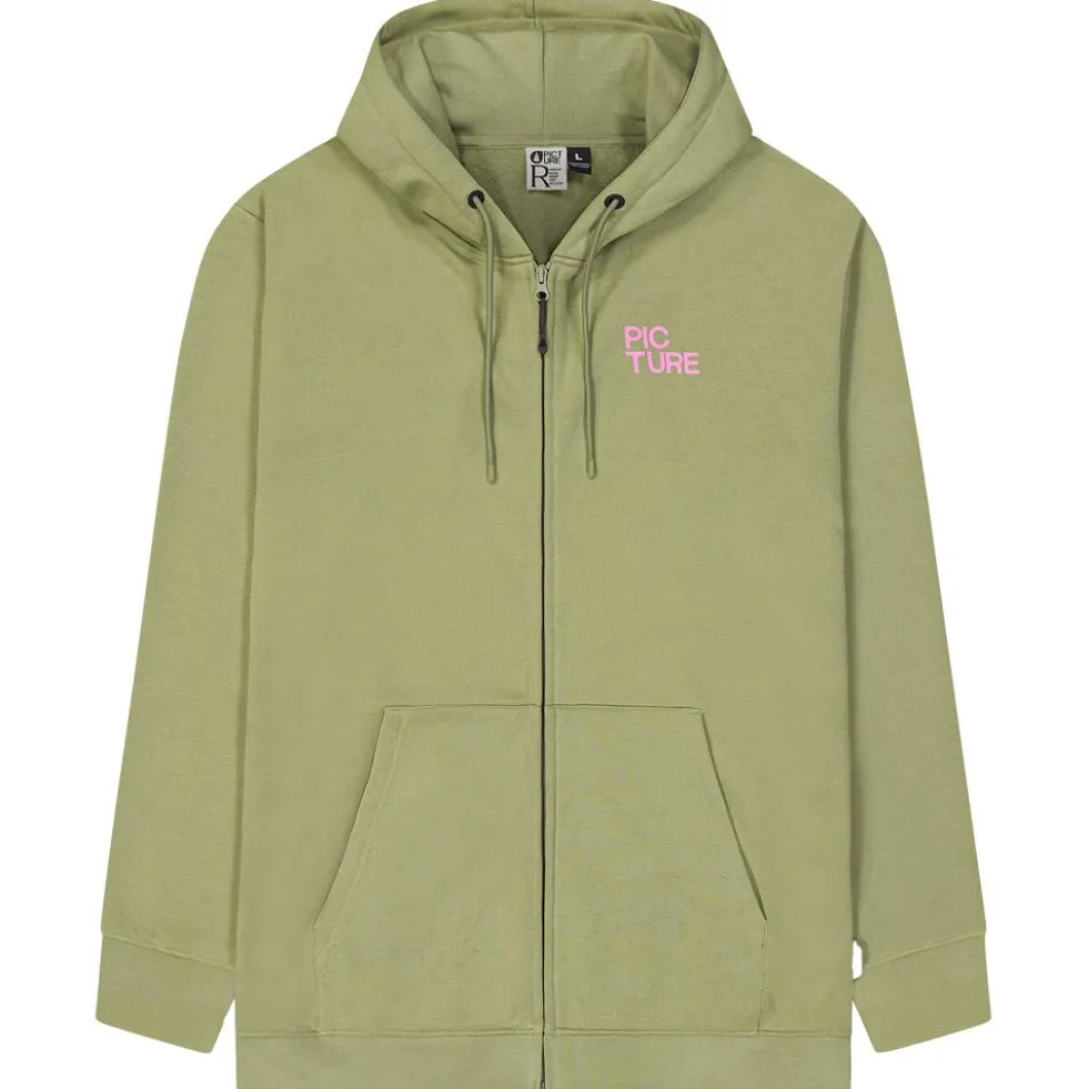 Felpa Picture Endako Zip Aloe