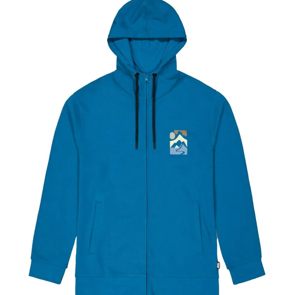 Felpa Picture Kenoma Zip Serenity Blue